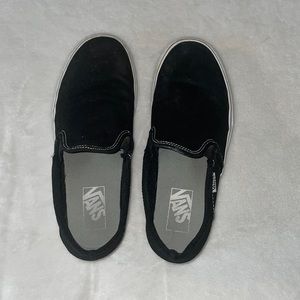 vans slip on platforms